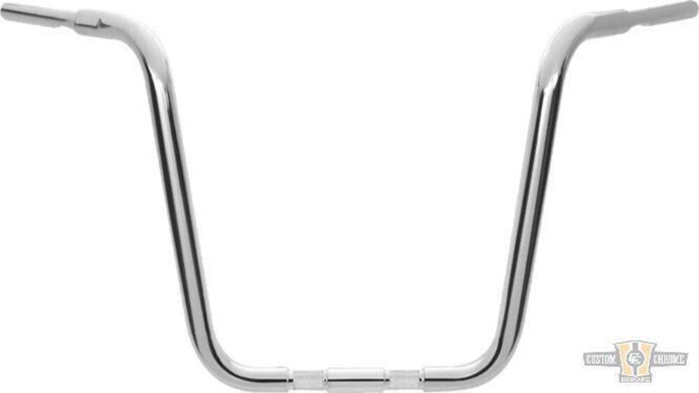 Manubrio Ape Hanger 1-1/4" alto 16" Cromato prefor 