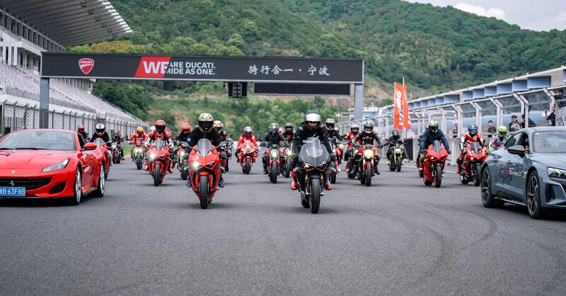 Oltre 18.000 ducatisti si sono riiuniti per il #WeRideAsOne di Ducati