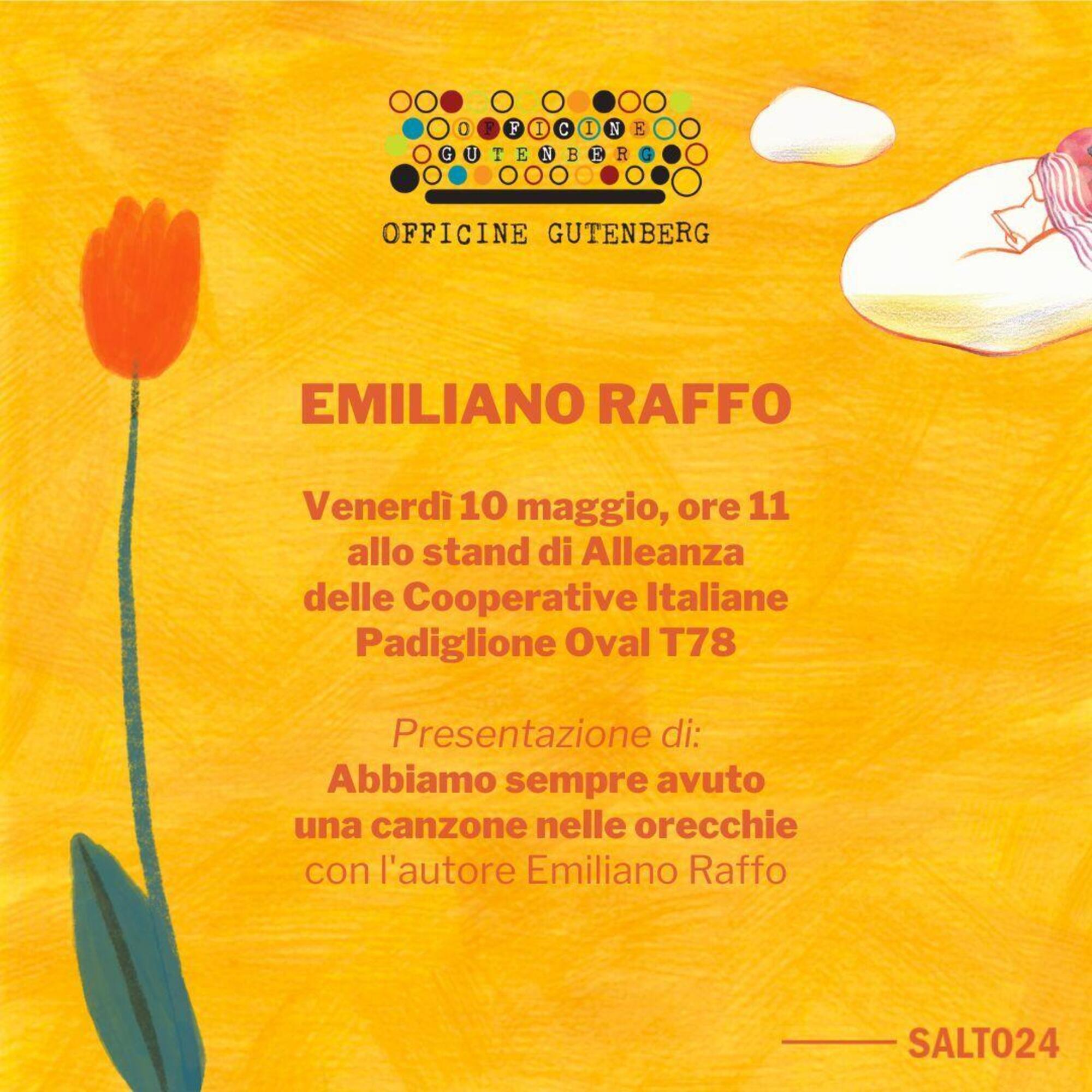 La presentazione del libro di Emiliano Raffo al Salone del libro di Torino