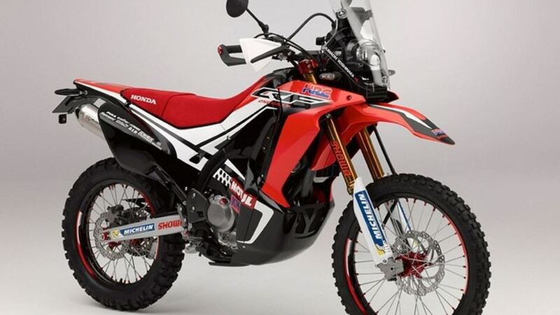 Honda CRF 250 Rally. Aspettando la 450 di serie