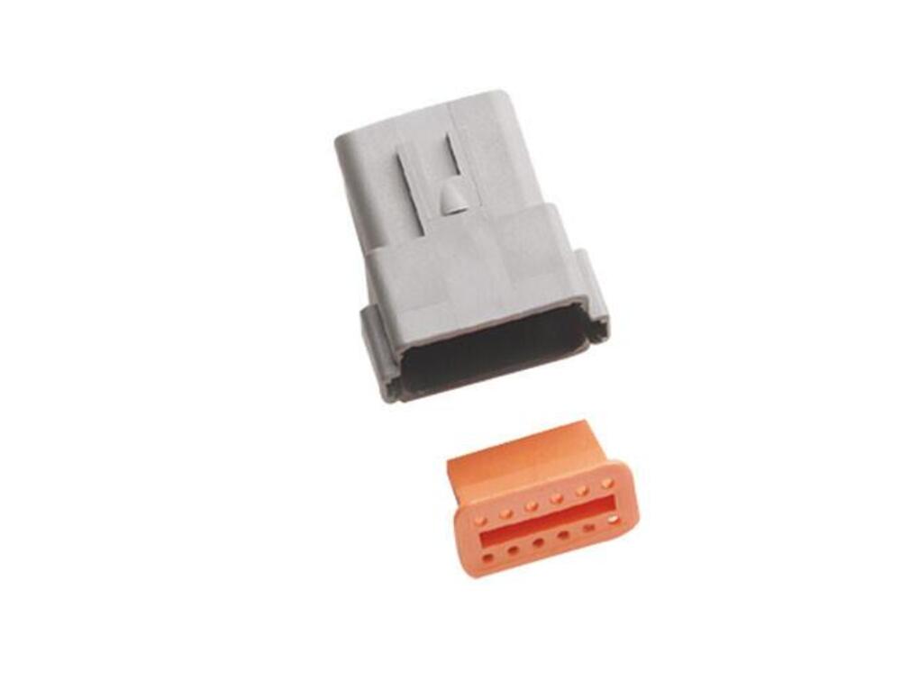 Spinotto femmina a 12 fili - grigio - DT Series Cu 