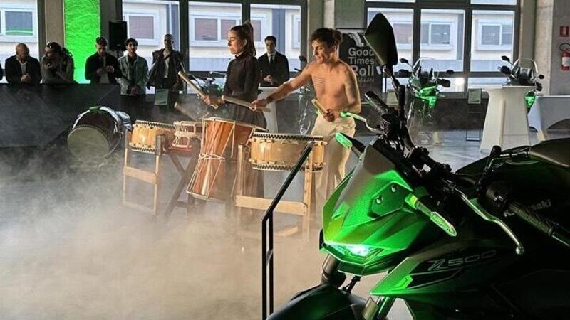 Scegli la tua Kawasaki, sali sul tetto e la provi! Ecco il nuovo store di Milano