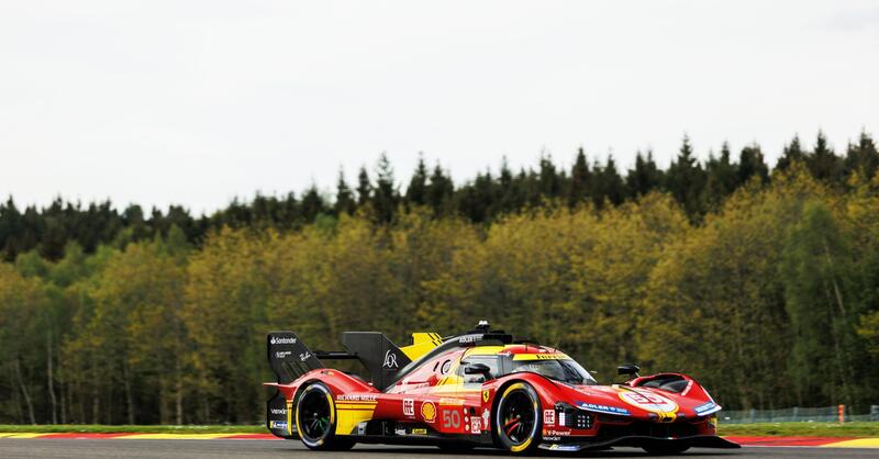 WEC. Fuoco con la Ferrari 499P #50 conquista la pole della 6 Ore di Spa