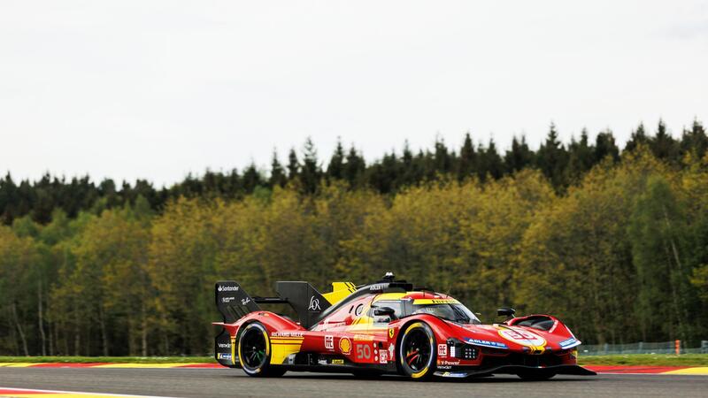 WEC. Fuoco con la Ferrari 499P #50 conquista la pole della 6 Ore di Spa