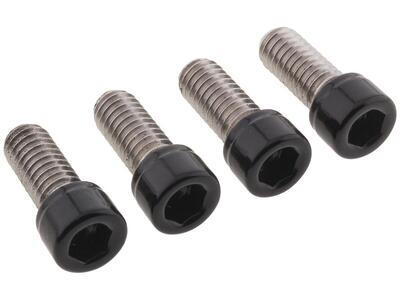 Kit viti parafango anteriore nere lucide per Dyna 