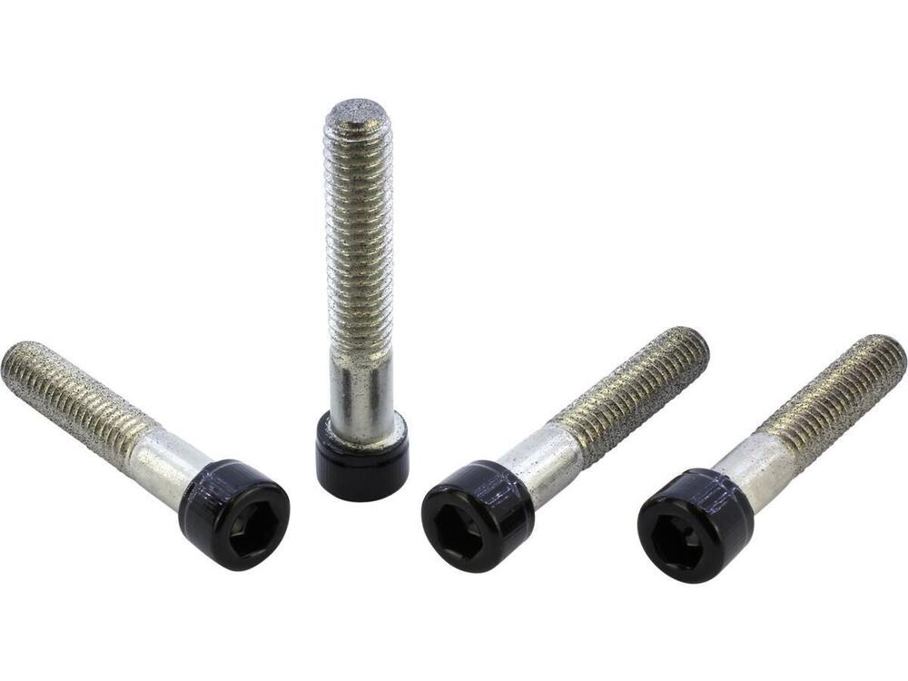 Kit viti parafango anteriore nere lucide per Softa 