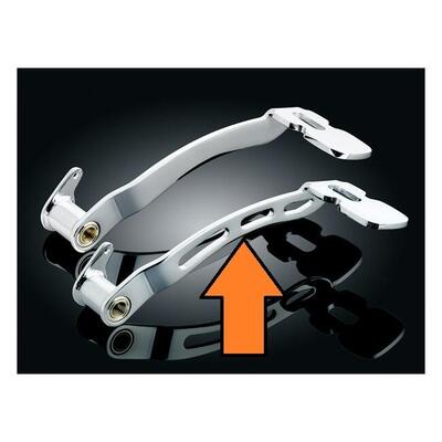 Pedale freno esteso Girder Kuryakyn Per Softail FL 