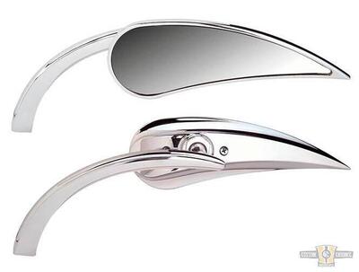 Specchietto Rad 2 a goccia destro cromo Arlen Ness
