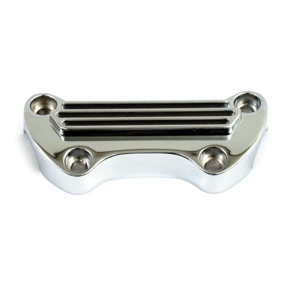 Piastrina riser CROMATA ALETTATA Motorcycle Storeh 