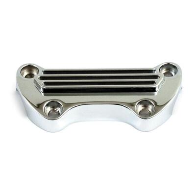 Piastrina riser CROMATA ALETTATA Motorcycle Storeh 