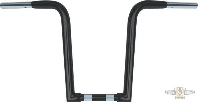 Manubrio Ape Hanger 1-1/4" alto 14" nero Z Outlaw 