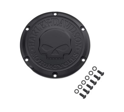 Coperchio frizione derby cover nero Harley Davidso 