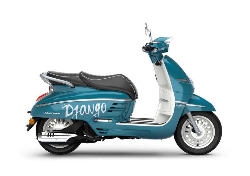 Peugeot Django 125 Django Classic 125 Hot Color (2024 - 25) (2)