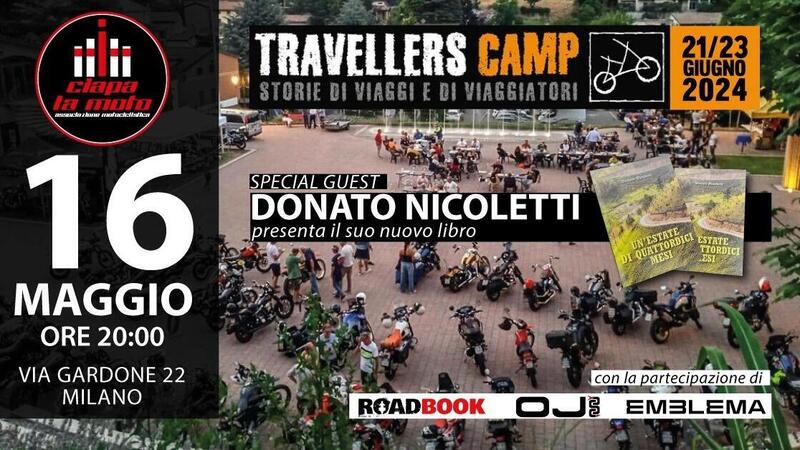 Da Ciapa la Moto gioved&igrave; 16 maggio si parla di avventure: &ldquo;Un&rsquo;estate di quattordici mesi&rdquo;, il libro sul viaggio di 60.000 chilometri attraverso l&rsquo;Asia su una Harley-Davidson 