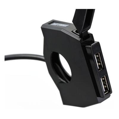 Spina USB a doppia porta per manubri da 1" Dayton 