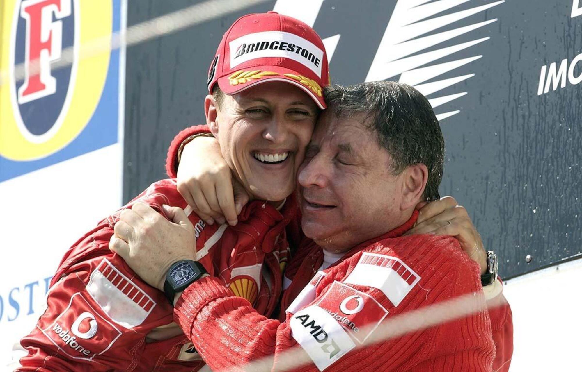 Michael Schumacher e Jean Todt