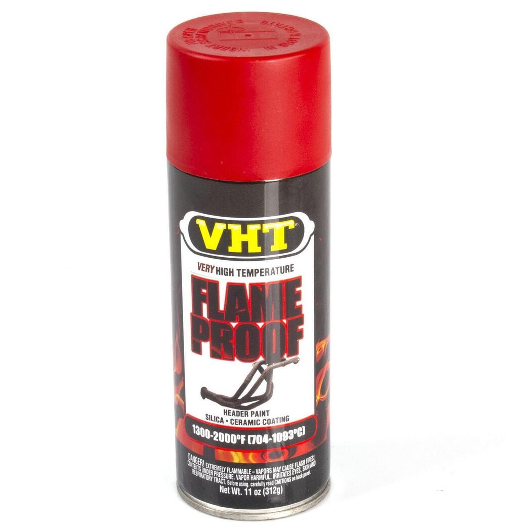 Vernice per marmitte rossa ad altissima temperatur 