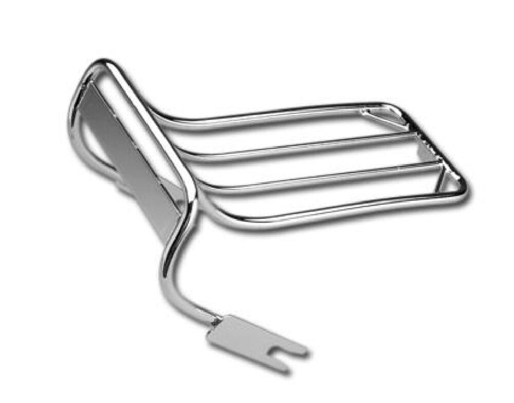 Portapacchi cromato Bobbed per FXWG e FXST rif oem 