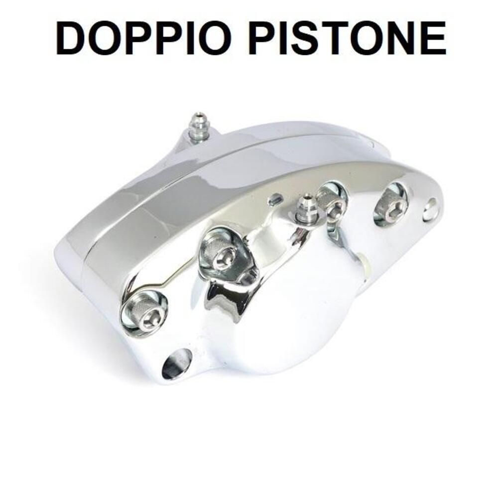 Pinza freno anteriore banana cromata per Sportster 