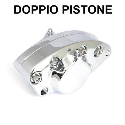 Pinza freno anteriore banana cromata per Sportster 