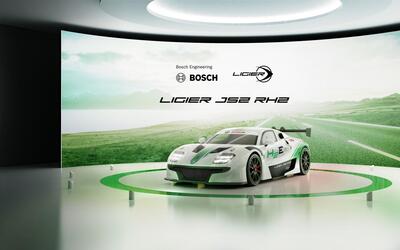 600 CV di puro idrogeno nel motore termico di Bosch con Ligier
