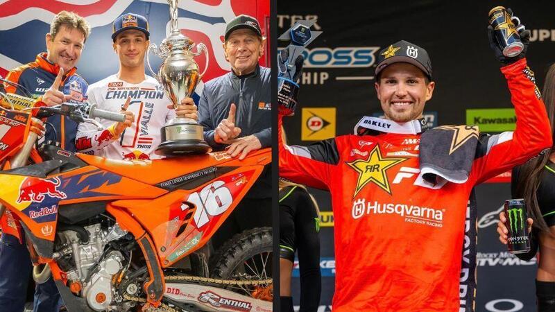 Supercross. Cos&#039;hanno in comune Vialle ed Hampshire, i campioni 250?