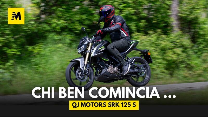 TEST QJ Motor SRK 125S: piccola di carattere [VIDEO e GALLERY]