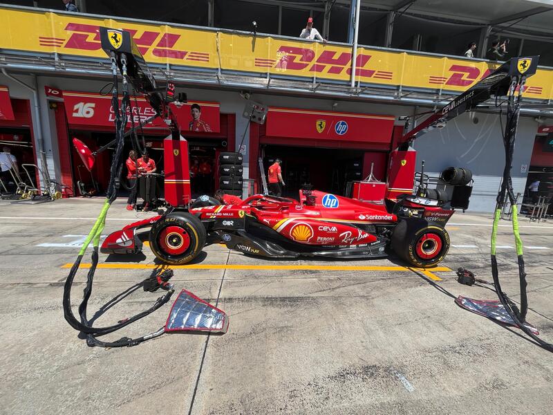 F1. GP Imola 2024, SF-24 EVO Pit Lane