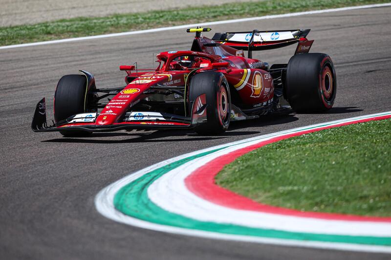 F1. GP Imola 2024 FP2 Carlos Sainz