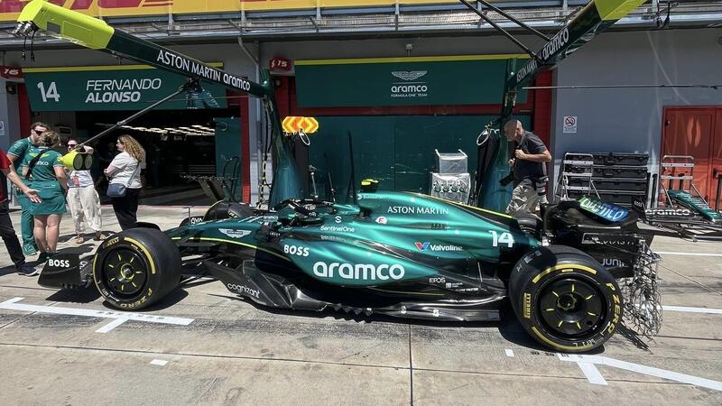 F1. GP Imola 2024, Aston Martin