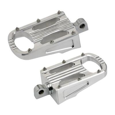 Pedaline guidatore Biltwell Punisher XL lucide con