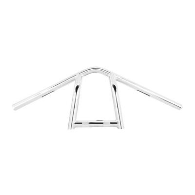 Manubrio The Jim Burly da 1" alto 9" cromato prefo 