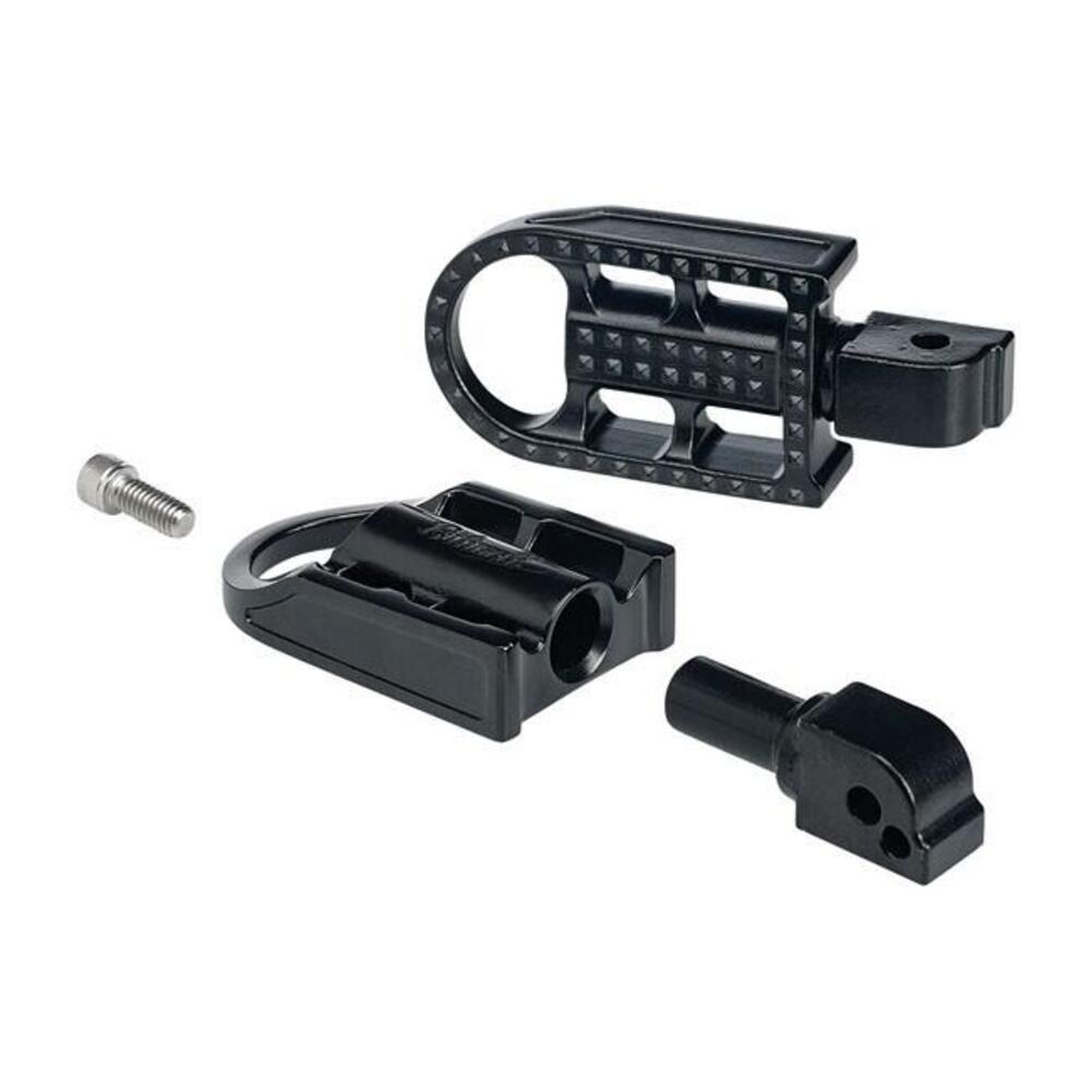 Pedaline passeggero Biltwell Mushman nere per Soft