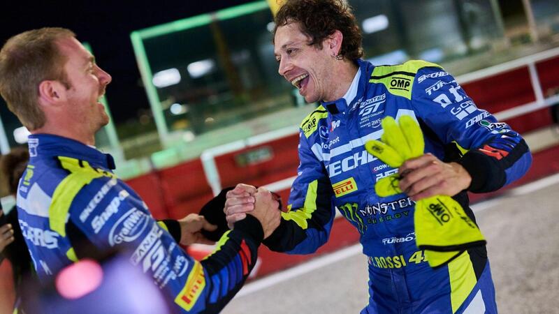 Valentino Rossi vince a Misano con la BMW M4 GT3: un fantastico fine settimana