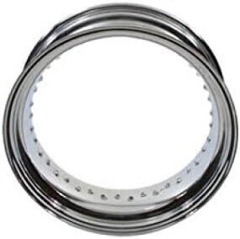 Cerchione 17x6 - 40 fori cromato per Dyna dal 2008 