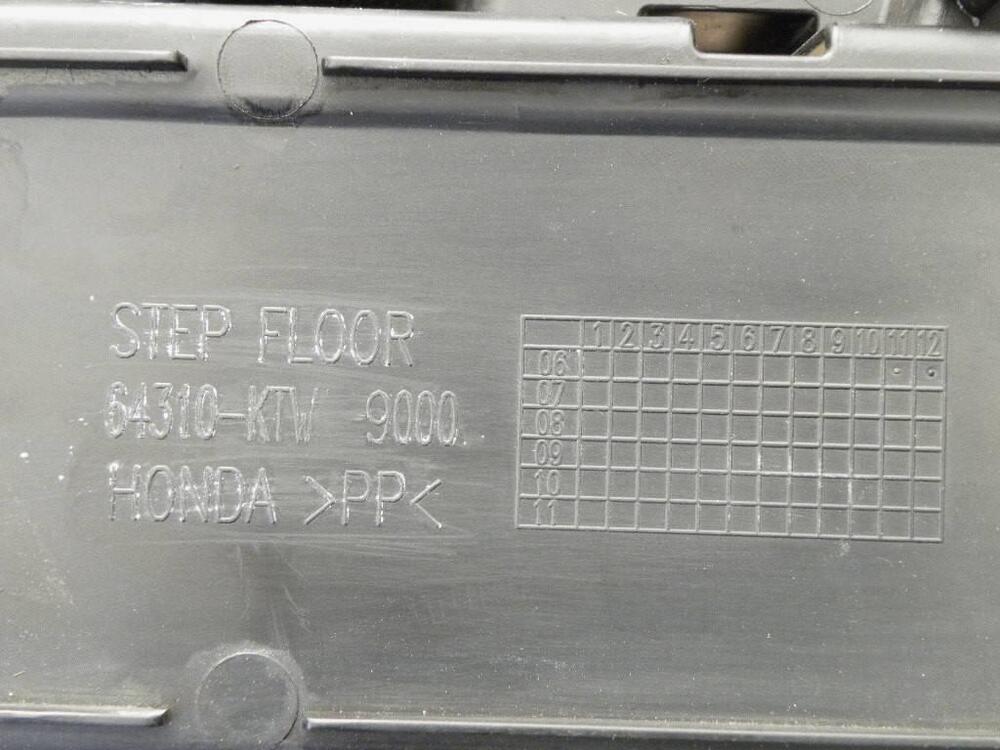 Pedana poggiapiedi completa Honda SH 300i (n.269) (10)