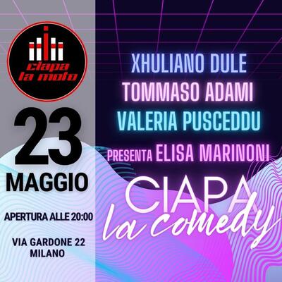 Stand-up comedy da Ciapa la Moto, per ridere sul serio 