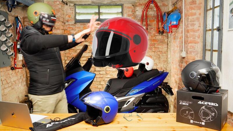 Acerbis Jet Brezza, il casco da citt&agrave; bello e leggero, Recensito [VIDEO]