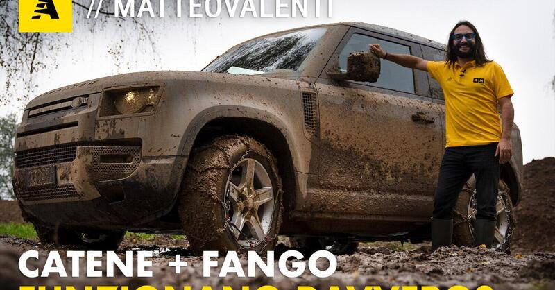 Le catene da neve nel fango servono davvero? Prova massacro in off-road