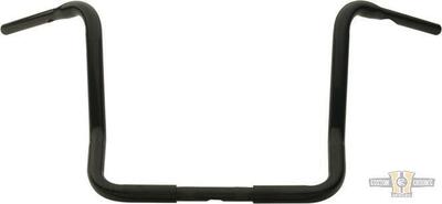 Manubrio Ape Hanger 1-1/4" alto 14" FLHT nero Dres Santee