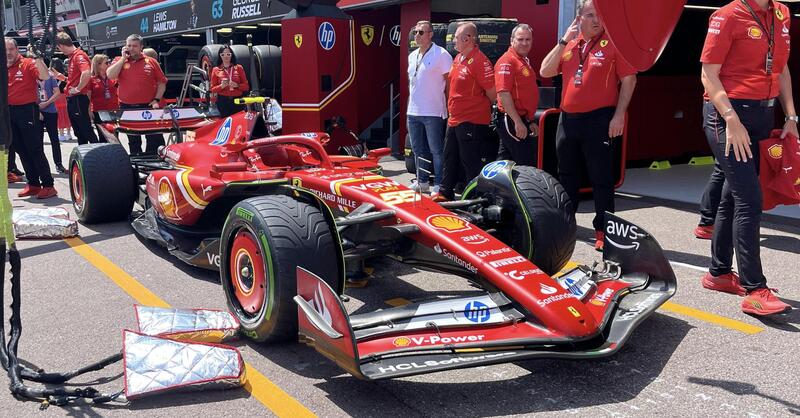 F1. Ferrari, nuova ala posteriore per il Gran Premio di Monaco