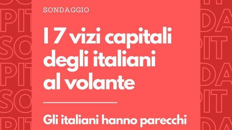 Pit Stop e Automoto.it: i sette peccati capitali della guida (sabato in diretta su RAI Radiouno [LINK AUDIO]