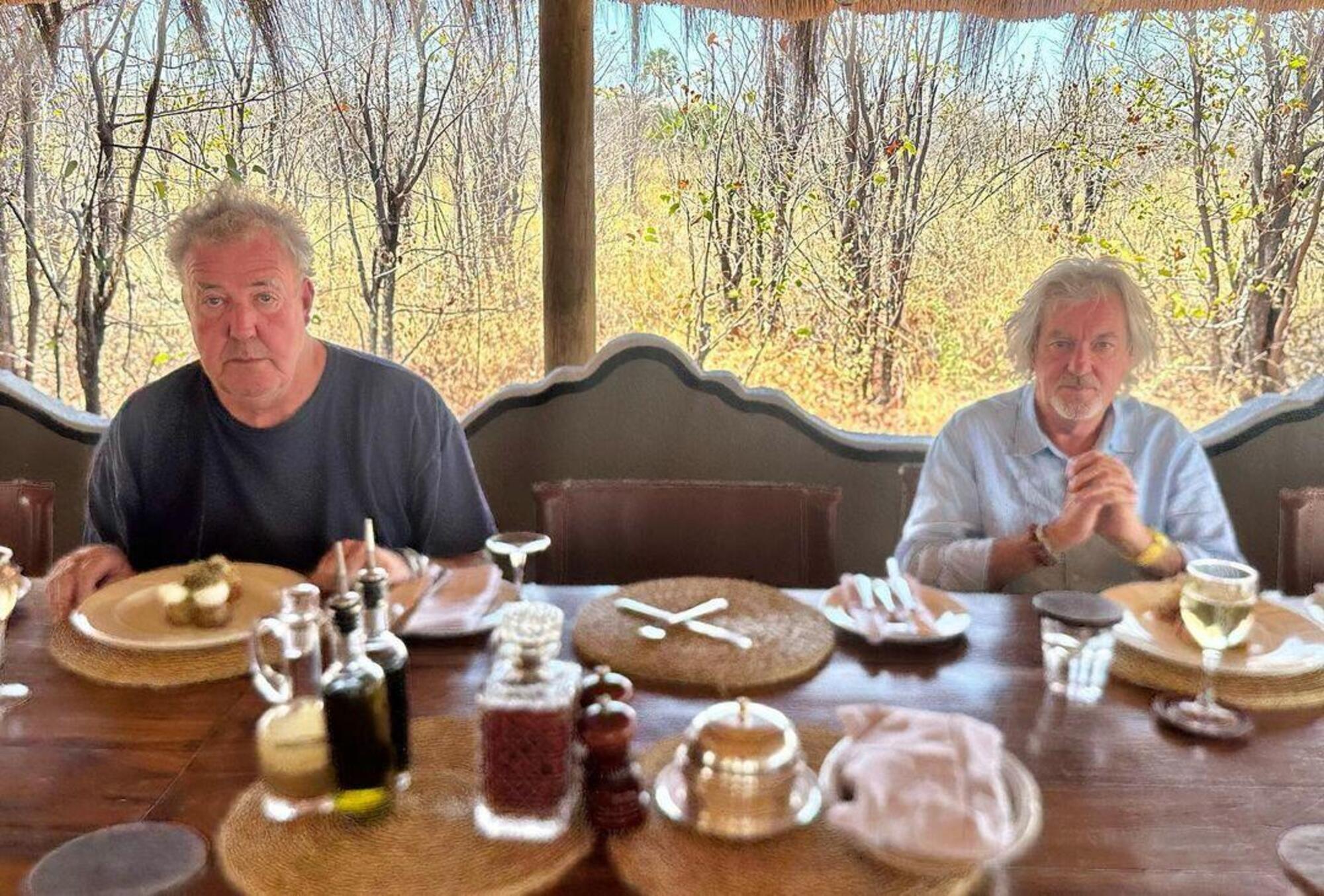 Jeremy Clarkson e James May