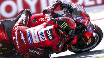 MotoGP 2024. GP di Catalogna. Pecco Bagnaia: "Poco grip, KTM e Aprilia hanno un piccolo margine ma sappiamo come colmarlo"