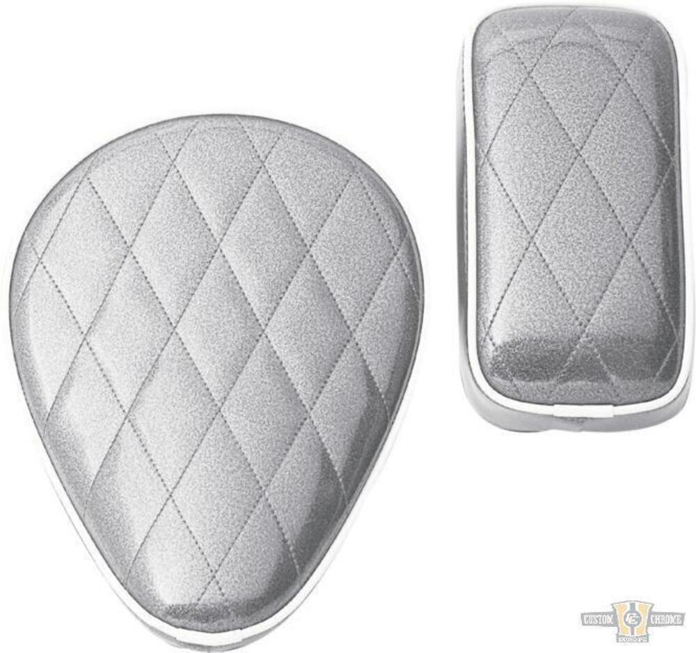 Mono sella argento metal flake Le Pera Spring