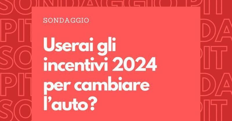 Incentivi Ecobonus 2024: il nostro sondaggio a Rai Radio 1 - Pit Stop