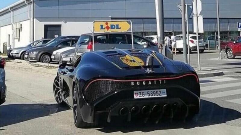 Bugatti La Voiture Noire al Lidl: anche i ricchi piangono?