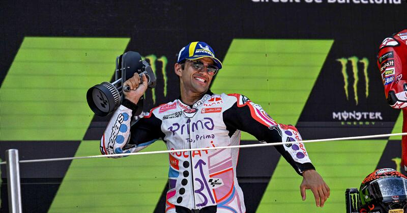 MotoGP 2024. GP di Catalogna. Jorge Martin: &quot;Non mi aspettavo il sorpasso di Pecco Bagnaia. Oggi il secondo posto va bene&quot;