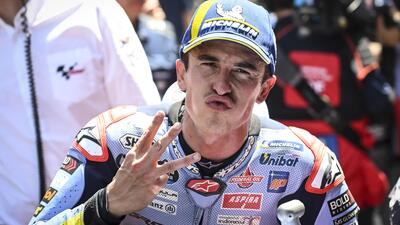 MotoGP 2024. GP di Catalogna. Marc Marquez: "Mondiale a 3? No, a due, con un terzo che spera di agganciarsi anche con i denti"