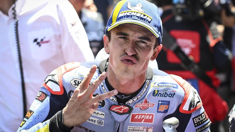 MotoGP 2024. GP di Catalogna. Marc Marquez: &quot;Mondiale a 3? No, a due, con un terzo che spera di agganciarsi anche con i denti&quot;